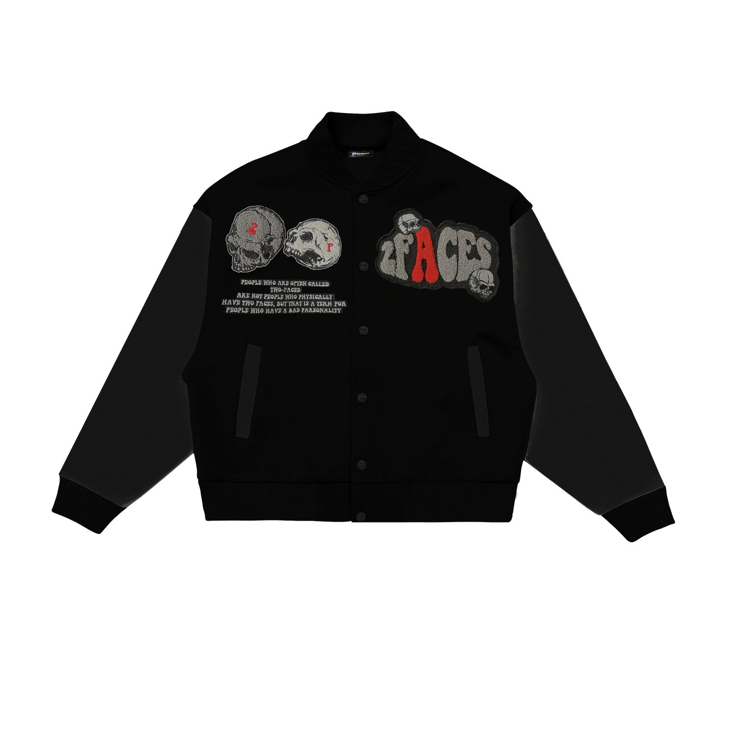 Two Faces Varsity Jacket